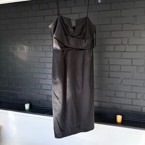 [NEW] White House Black Market women’s black dress, size 10, sleek and elegant